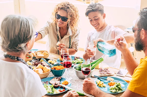 Gemeinsames Essen