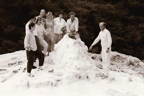 PALLAS-Seminare - Seminargruppe in Rotorua, Neuseeland
