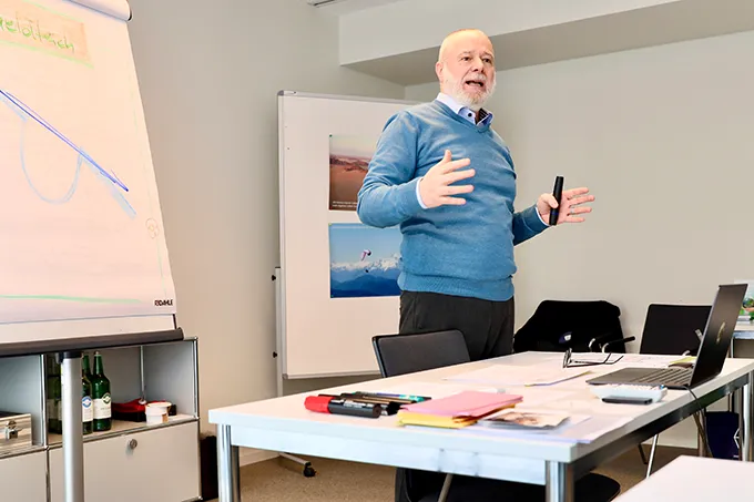 Cyrill Argast im Seminar