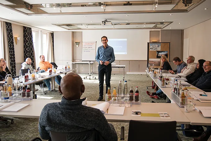 Andreas Sigel im Seminar